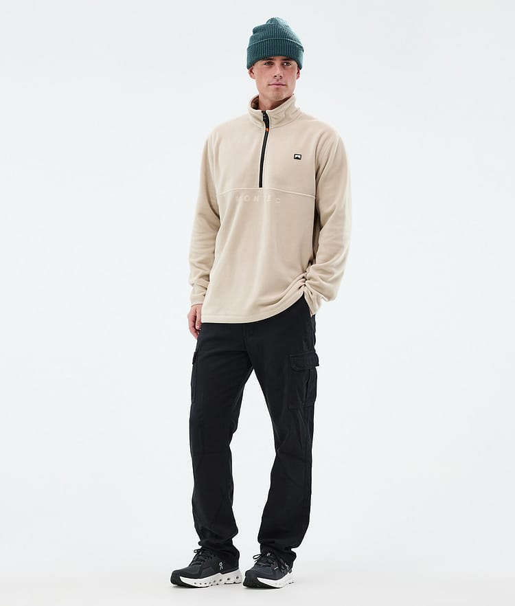 Montec Echo Fleece Sweater Men Sand, Image 3 of 5
