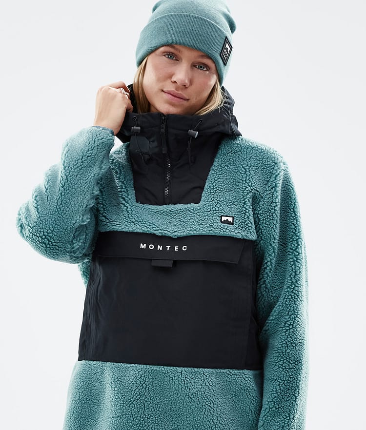 Montec Lima W 22 Fleece Hoodie Women Atlantic/Black, Image 2 of 10