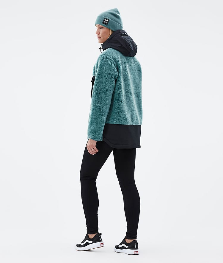 Montec Lima W 22 Fleece Hoodie Women Atlantic/Black, Image 4 of 10