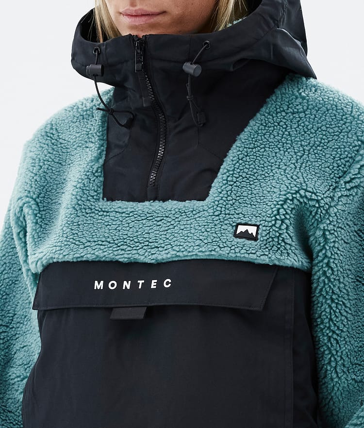 Montec Lima W 22 Fleece Hoodie Women Atlantic/Black, Image 9 of 10