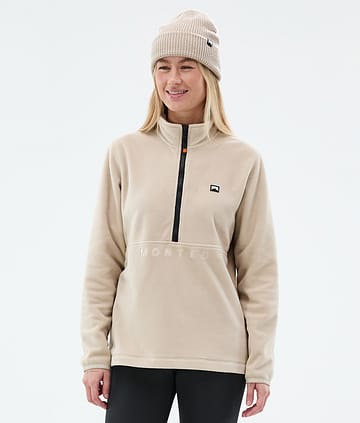 Montec Echo W Fleece Sweater Sand