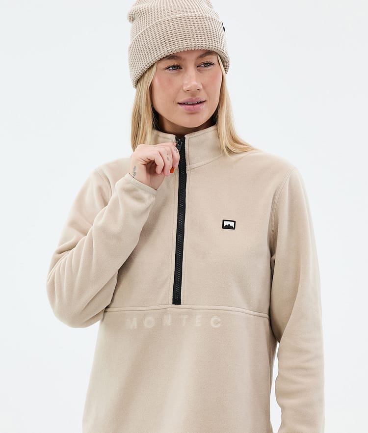 Montec Echo W Fleece Sweater Women Sand, Image 2 of 5