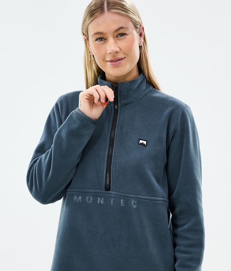 Montec Echo W Fleece Sweater Women Metal Blue, Image 2 of 5