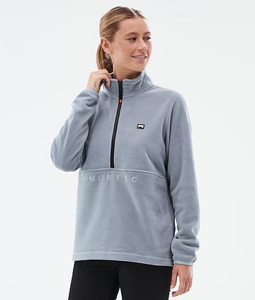 Echo W Fleece Sweater Women Soft Blue