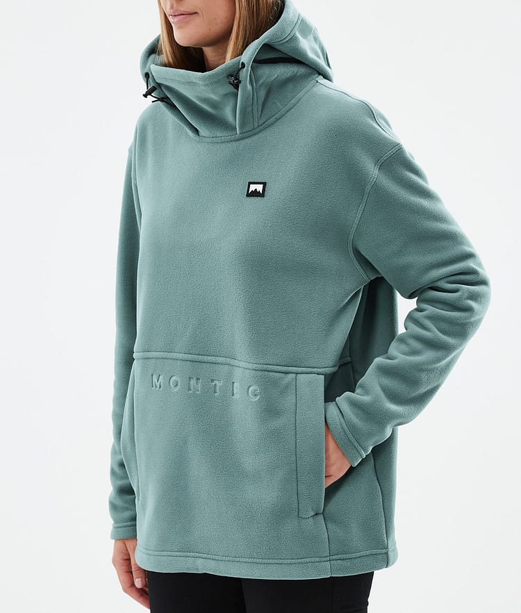 Montec Delta W Fleece Hoodie Women Atlantic, Image 7 of 7