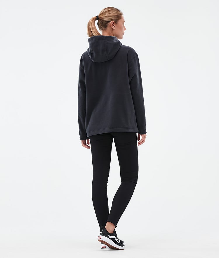 Montec Delta W Fleece Hoodie Women Black Renewed, Image 4 of 7