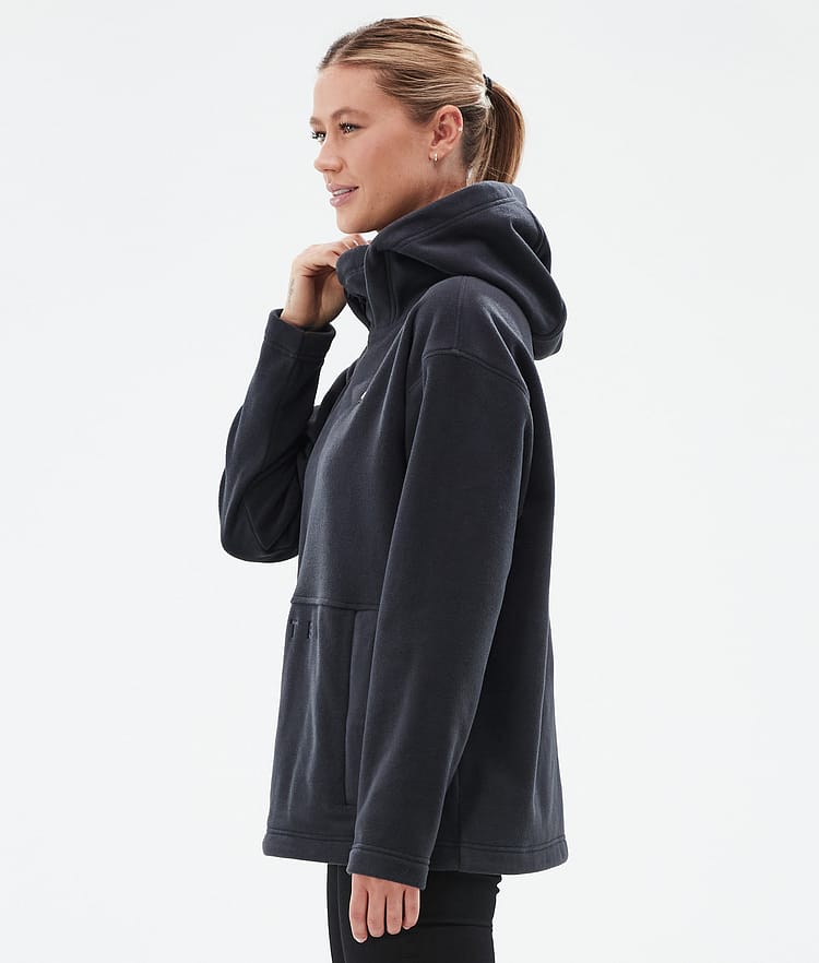 Montec Delta W Fleece Hoodie Women Black Renewed, Image 5 of 7