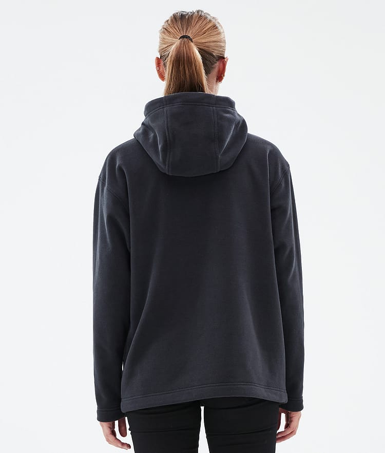 Montec Delta W Fleece Hoodie Women Black Renewed, Image 6 of 7