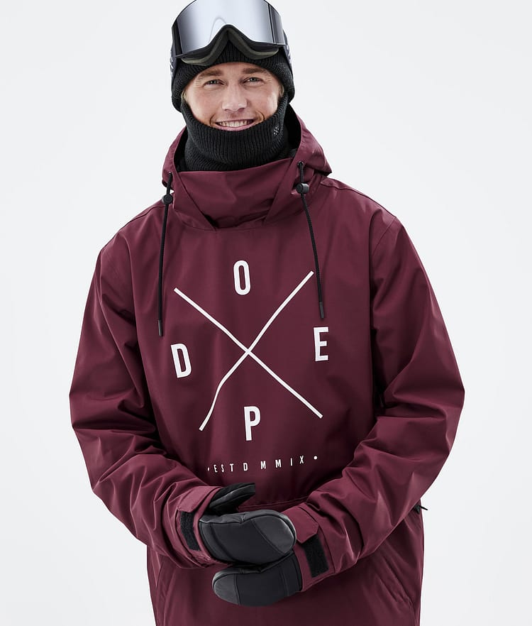 Dope Migoo Kurtka Narciarska Mężczyźni 2X-Up Burgundy, Image 2 of 8