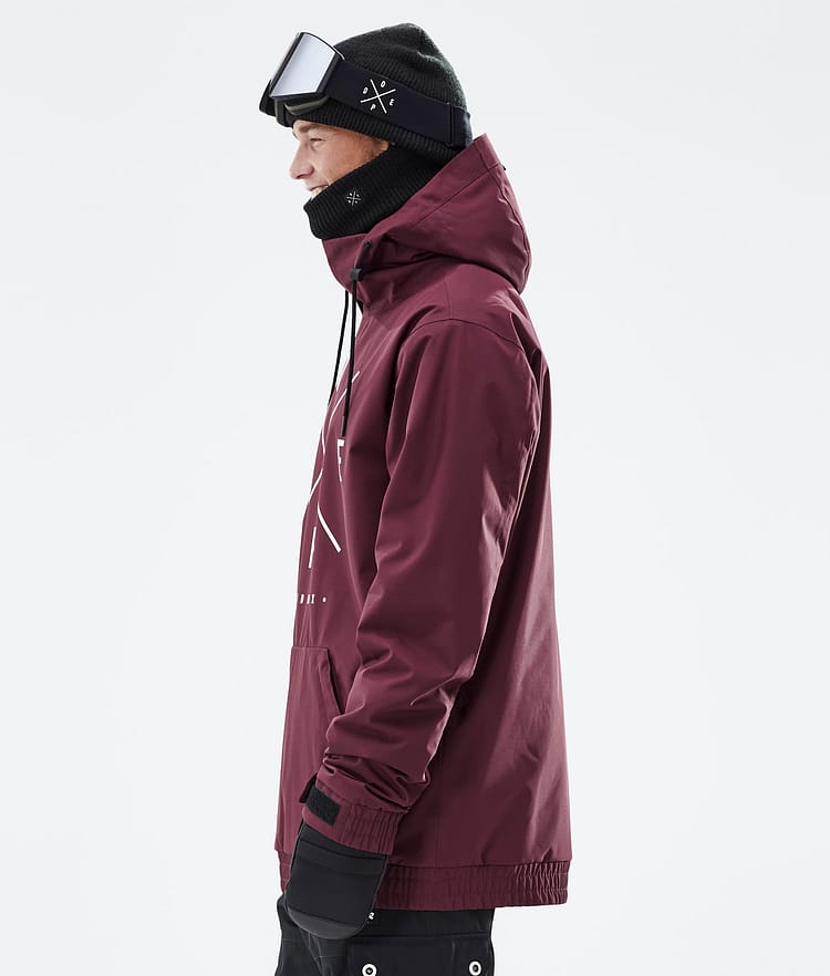 Dope Migoo Bunda na Snowboard Pánské 2X-Up Burgundy, Image 6 of 8
