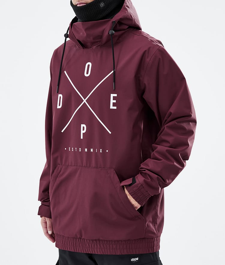 Dope Migoo Kurtka Narciarska Mężczyźni 2X-Up Burgundy, Image 8 of 8