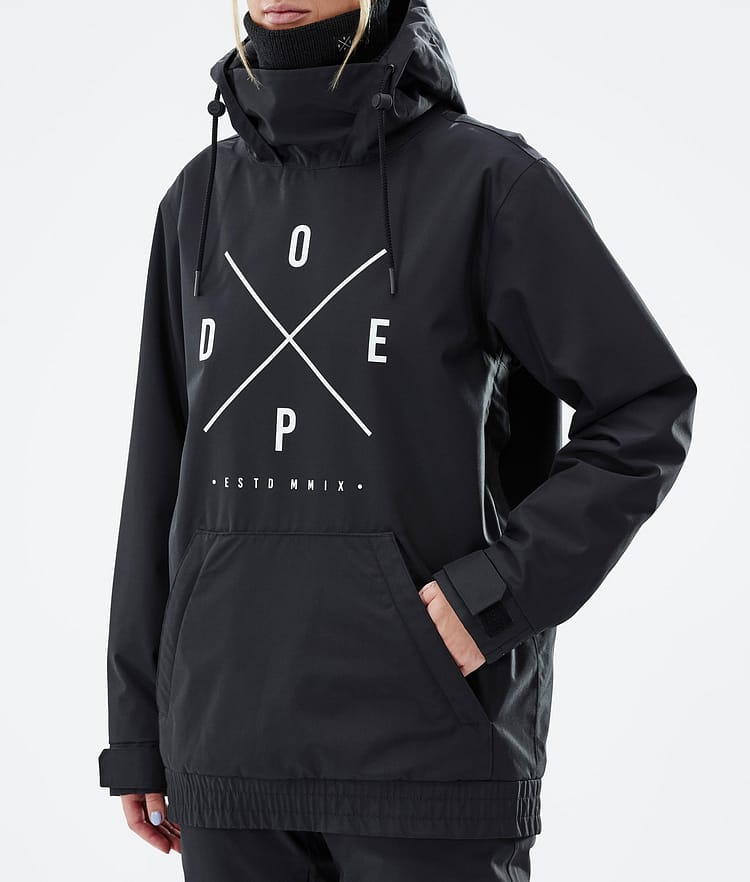 Dope Migoo W Lyžařská Bunda Dámské 2X-Up Black, Image 8 of 8