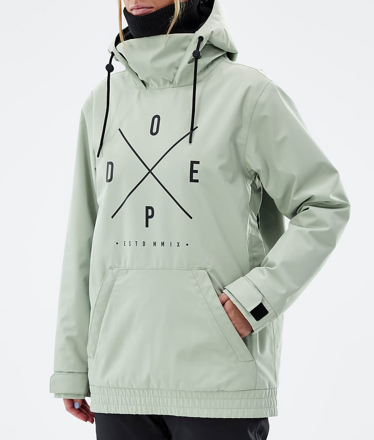 Dope Migoo W Chaqueta Esquí Mujer 2X-Up Soft Green, Image 8 of 8