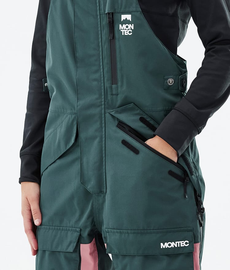 Montec Fawk W Ski Pants Women Dark Atlantic/Pink, Image 5 of 7