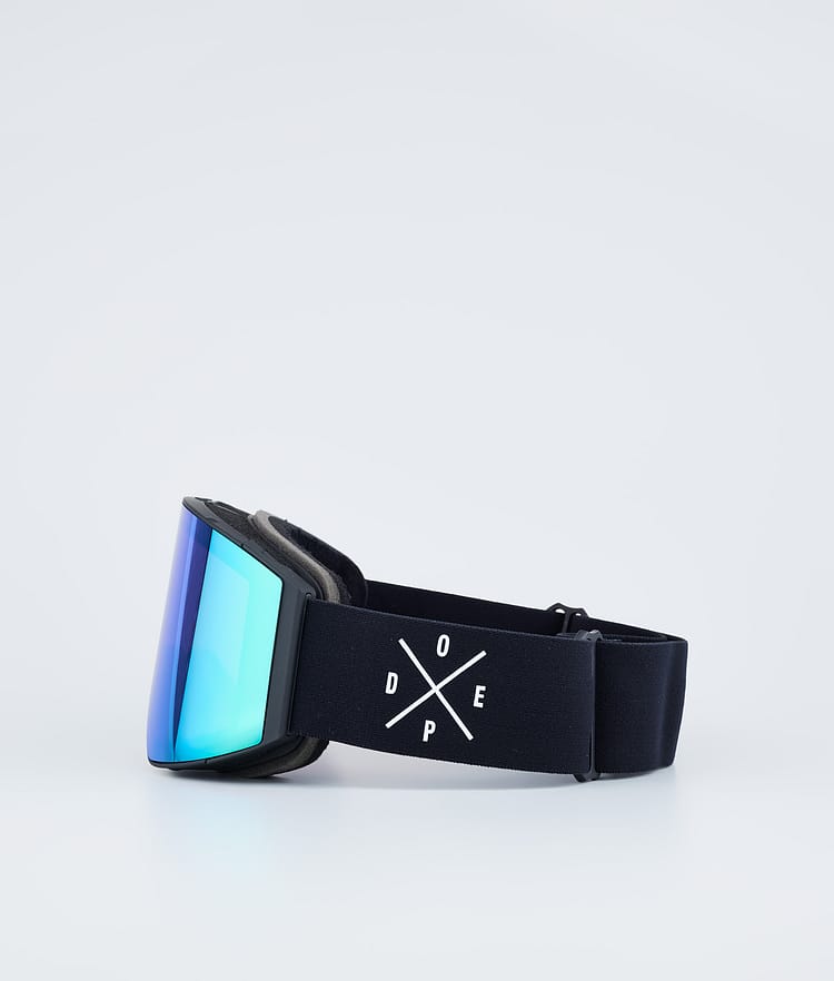 Dope Sight 2023 Ski Goggles Black W/Black Green Mirror, Image 5 of 6