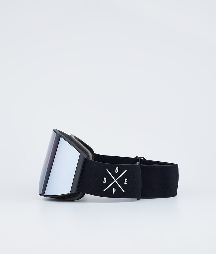 Dope Sight 2023 Gafas de esquí Black W/Black Silver Mirror, Image 5 of 6