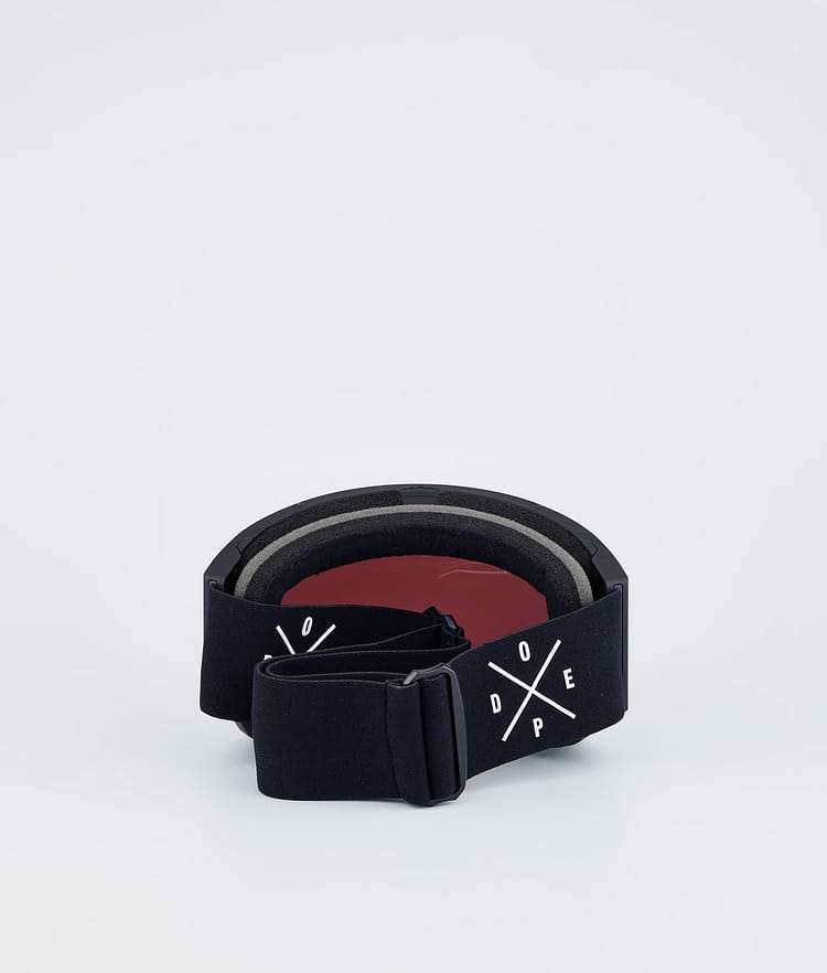 Dope Sight 2023 Gafas de esquí Black W/Black Silver Mirror, Image 6 of 6