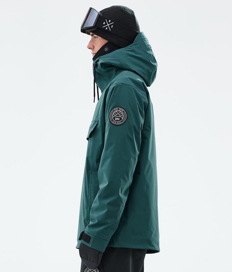 Dope Blizzard Snowboard Jacket Men Bottle Green, Image 5 of 8