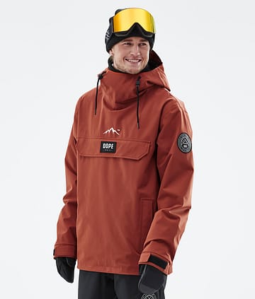Dope Blizzard 22 Snowboard Jacket Rust Renewed