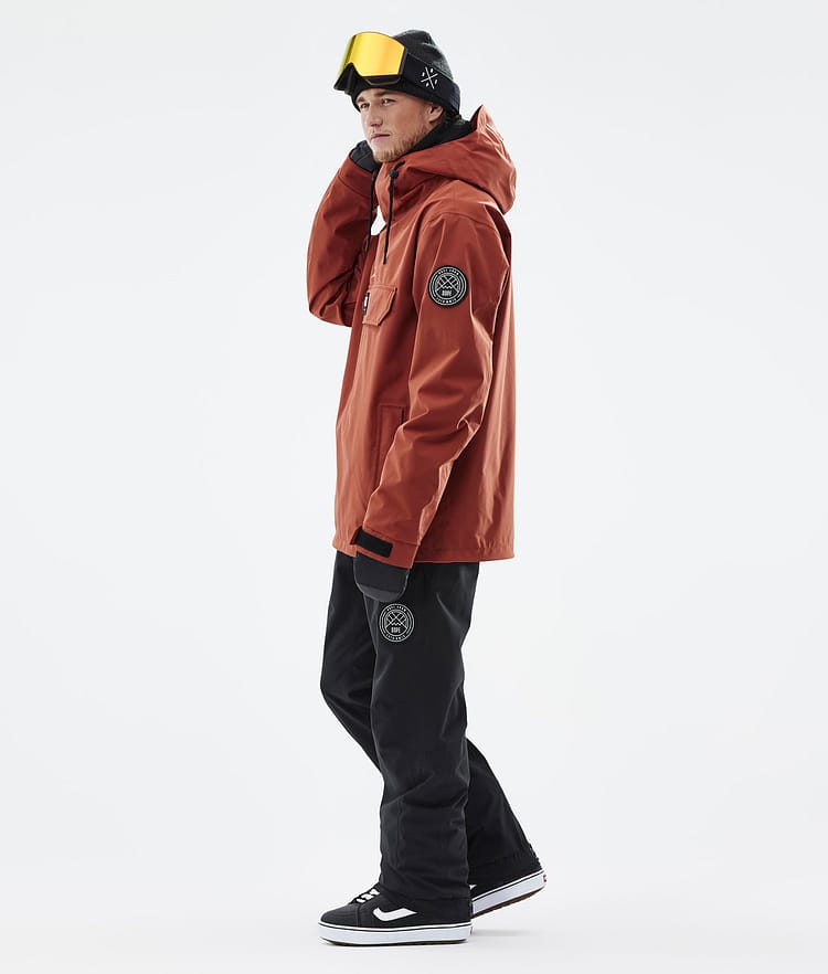 Dope Blizzard 22 Bunda na Snowboard Pánské Rust Renewed, Image 4 of 9