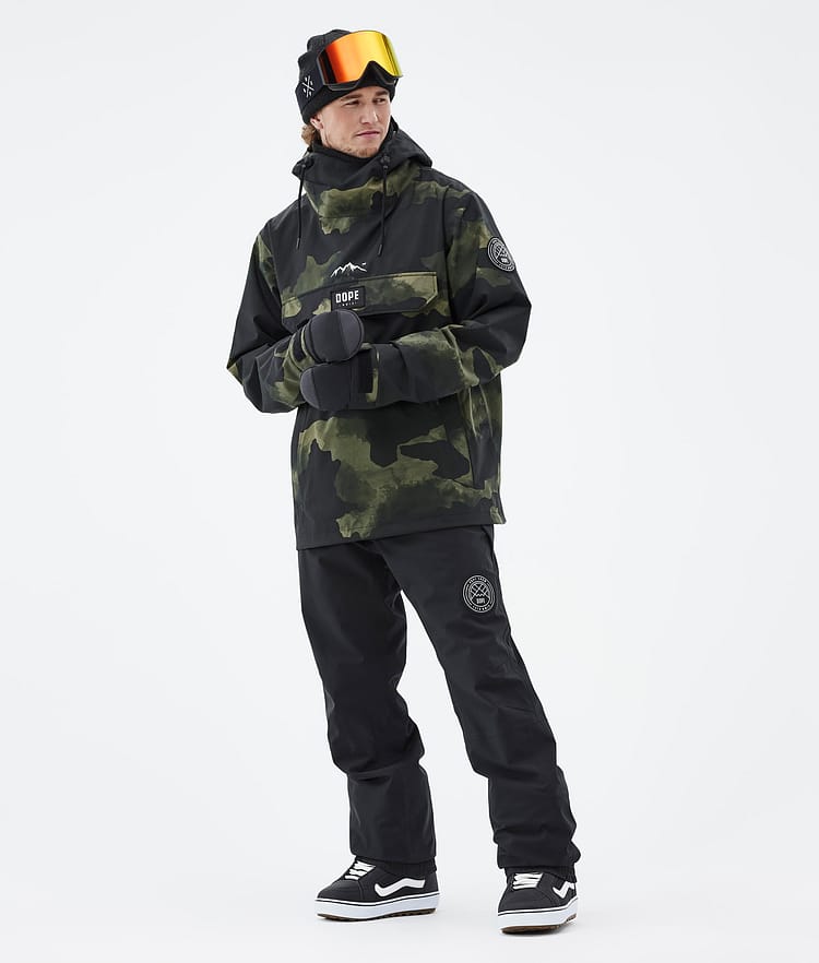 Dope Blizzard 2022 Bunda na Snowboard Pánské Green Camo, Image 3 of 9
