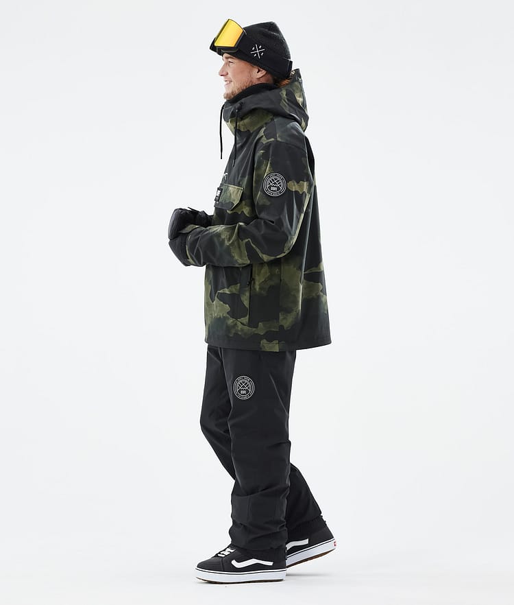 Dope Blizzard 2022 Bunda na Snowboard Pánské Green Camo, Image 4 of 9