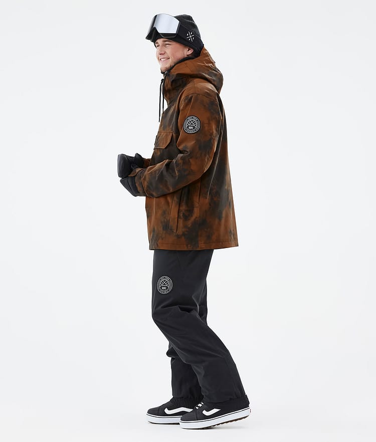 Dope Blizzard 22 Bunda na Snowboard Pánské Smudge Orange Renewed, Image 4 of 9