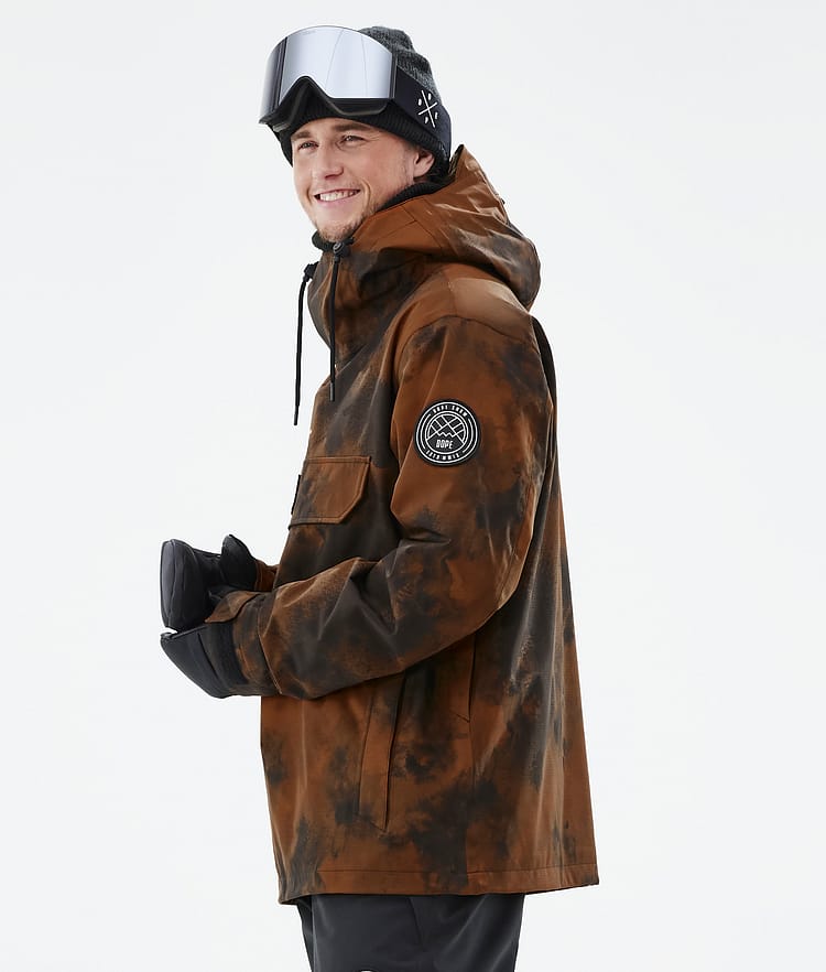 Dope Blizzard 22 Bunda na Snowboard Pánské Smudge Orange Renewed, Image 6 of 9