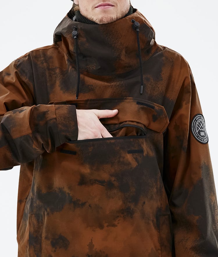 Dope Blizzard 22 Bunda na Snowboard Pánské Smudge Orange Renewed, Image 9 of 9