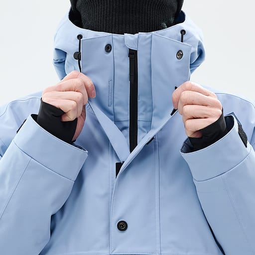 Half Zip with Double Plackets