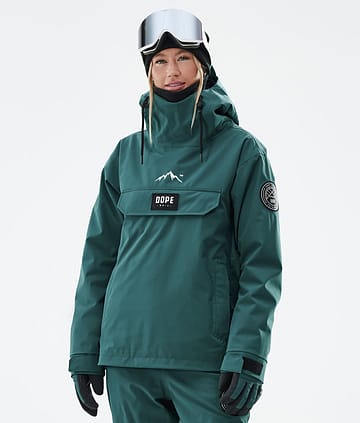 Dope Blizzard W Ski Jacket Bottle Green