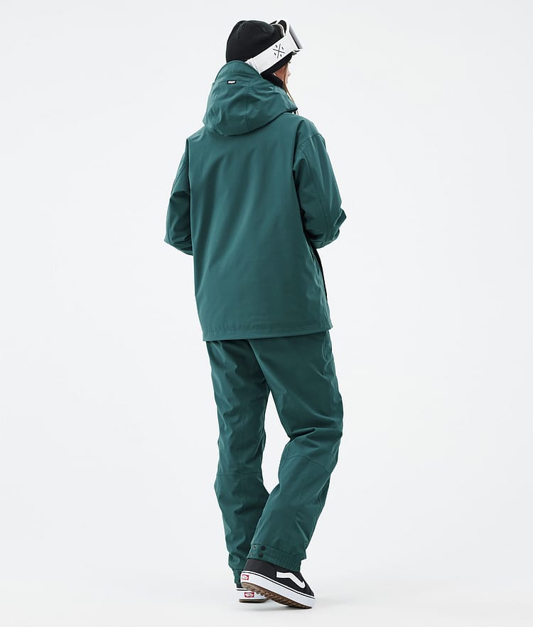 Dope Blizzard W Snowboardjakke Dame Bottle Green, Image 4 of 8