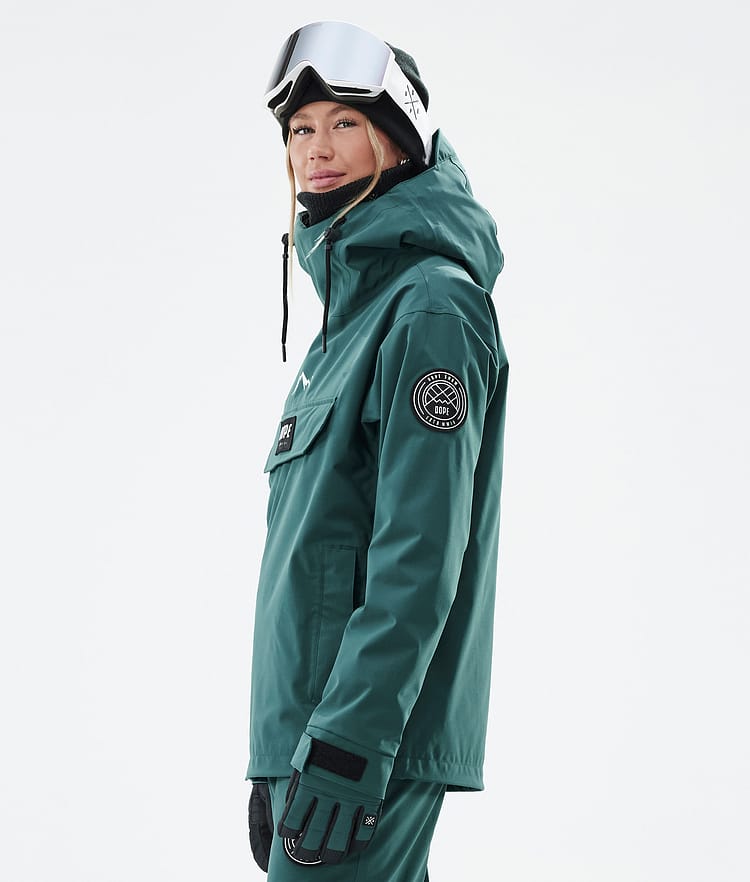 Dope Blizzard W Ski jas Dames Bottle Green, Image 5 of 8