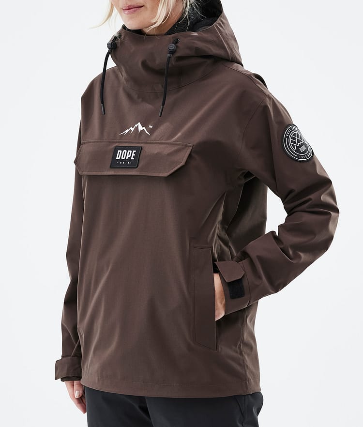 Dope Blizzard W 22 Chaqueta Snowboard Mujer Brown Renewed, Image 8 of 9