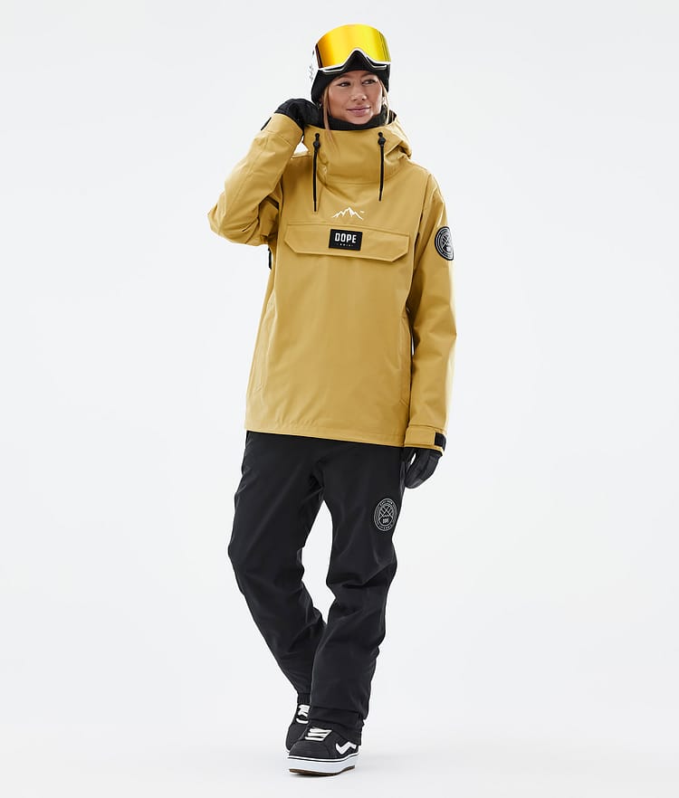 Dope Blizzard W 22 Bunda na Snowboard Dámské Ochre, Image 3 of 9