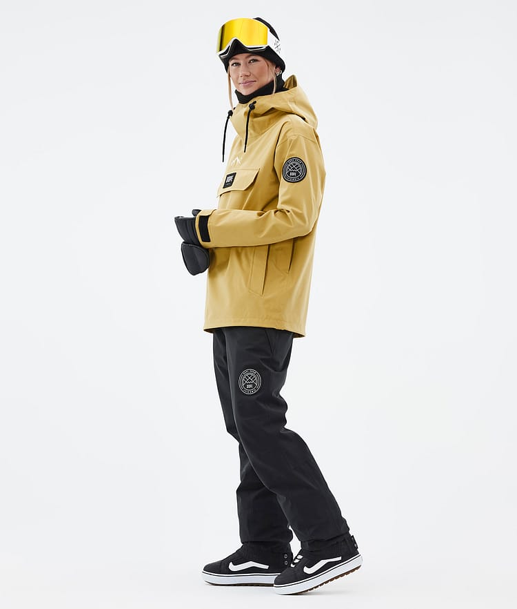 Dope Blizzard W 22 Bunda na Snowboard Dámské Ochre, Image 4 of 9