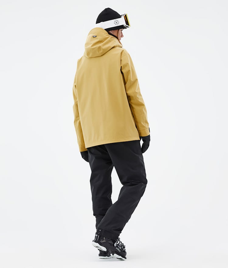 Dope Blizzard W 22 Lyžařská Bunda Dámské Ochre, Image 5 of 9