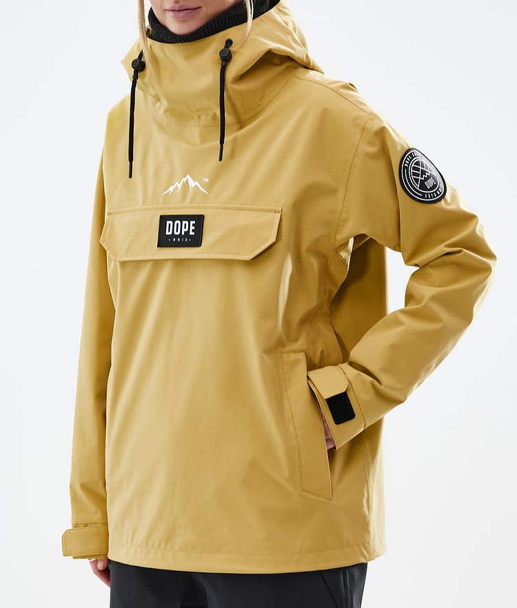 Dope Blizzard W 22 Bunda na Snowboard Dámské Ochre, Image 8 of 9