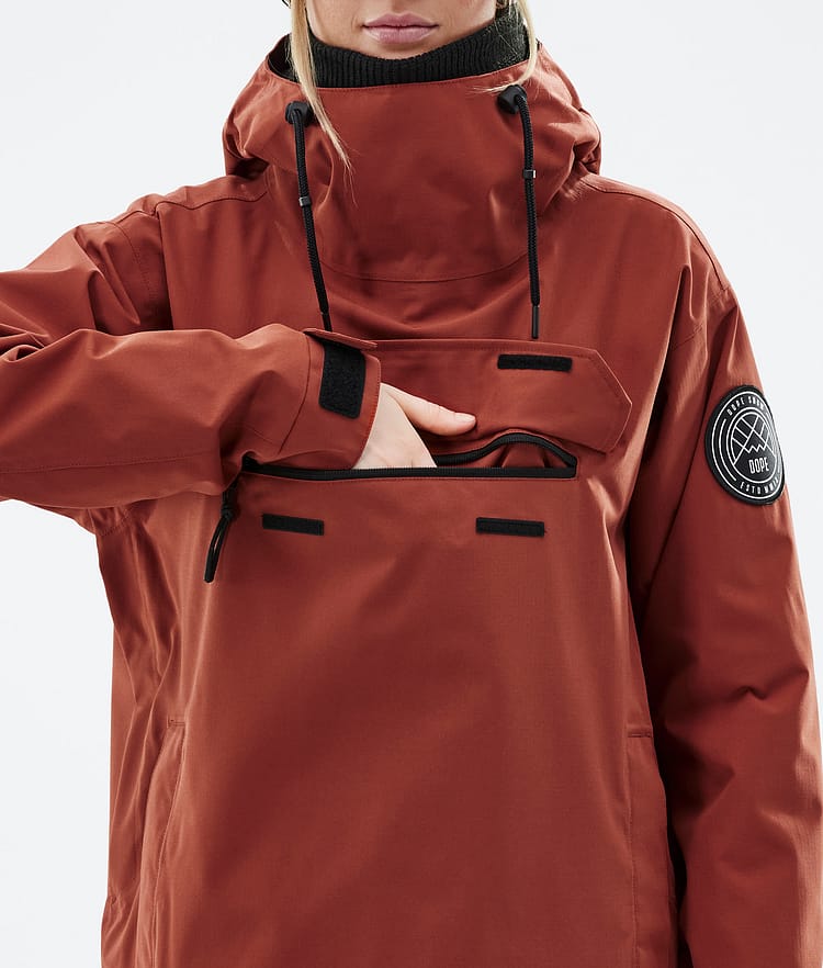 Dope Blizzard W 22 Bunda na Snowboard Dámské Rust Renewed, Image 9 of 9