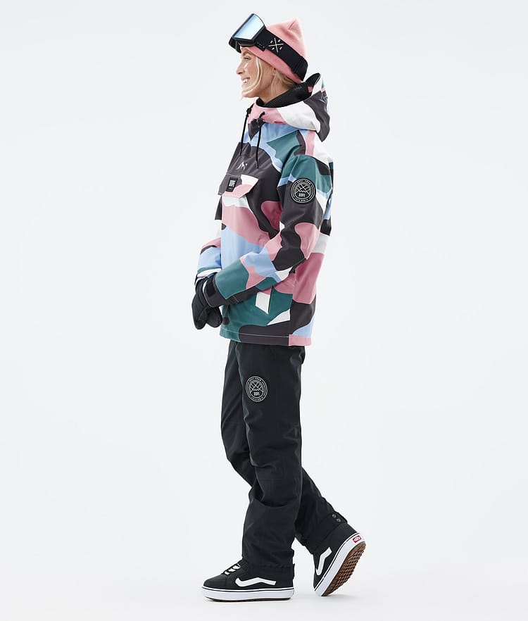 Dope Blizzard W 22 Chaqueta Snowboard Mujer Shards Light Blue Muted Pink Renewed, Image 4 of 9