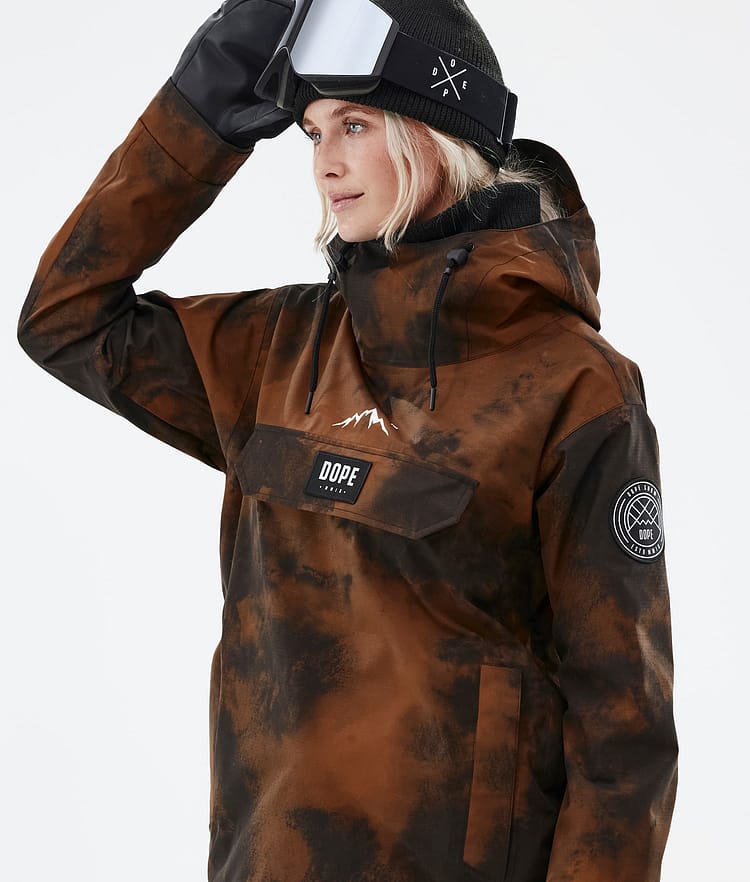 Dope Blizzard W 22 Chaqueta Snowboard Mujer Smudge Orange, Image 2 of 9