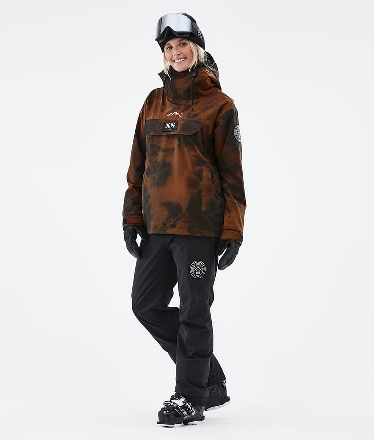 Dope Blizzard W 22 Lyžařská Bunda Dámské Smudge Orange, Image 3 of 9