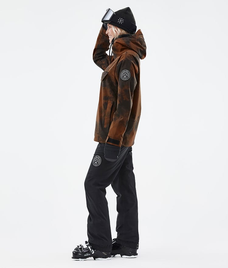Dope Blizzard W 22 Kurtka Narciarska Kobiety Smudge Orange, Image 4 of 9