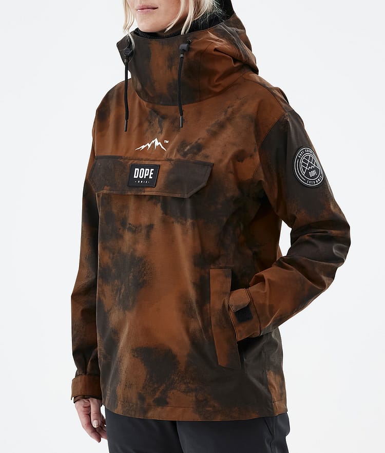 Dope Blizzard W 22 Kurtka Narciarska Kobiety Smudge Orange, Image 8 of 9