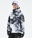 Dope Blizzard W 22 Bunda na Snowboard Dámské Tiedye Black Purple