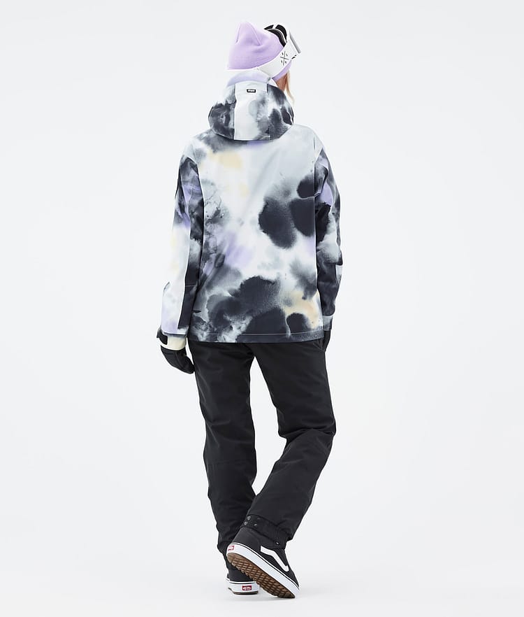 Dope Blizzard W 22 Kurtka Snowboardowa Kobiety Tiedye Black Purple Renewed, Image 5 of 9
