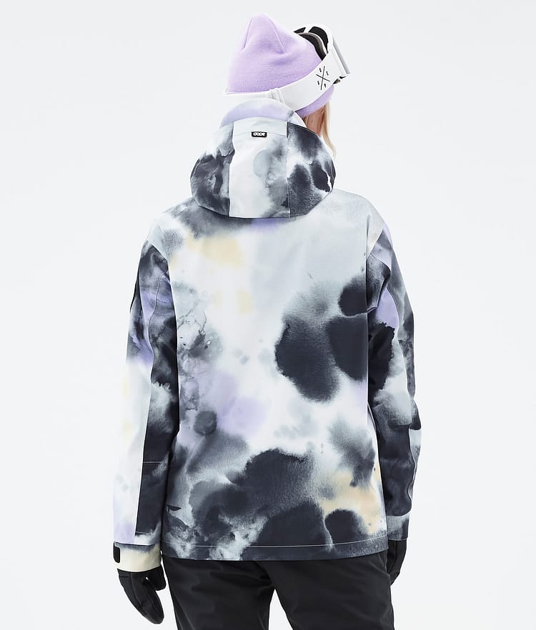 Dope Blizzard W 22 Kurtka Snowboardowa Kobiety Tiedye Black Purple Renewed, Image 7 of 9