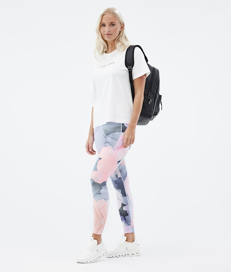 Dope Lofty Tech Leggings Women Blot Peach, Image 3 of 8