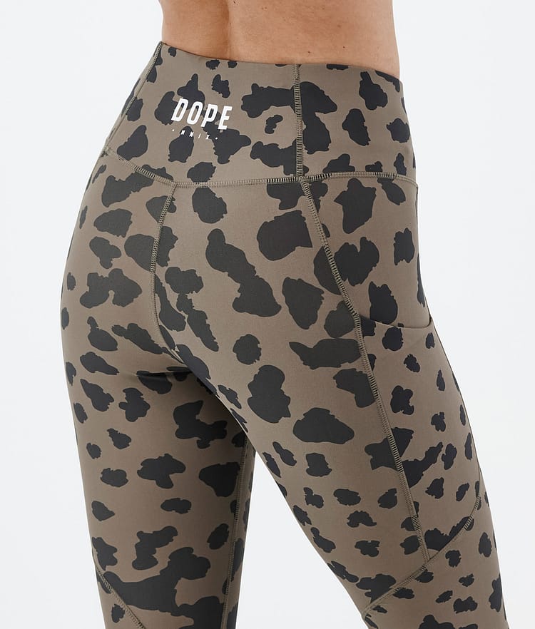 Dope Lofty Tech Leggings Women Dots, Image 7 of 8