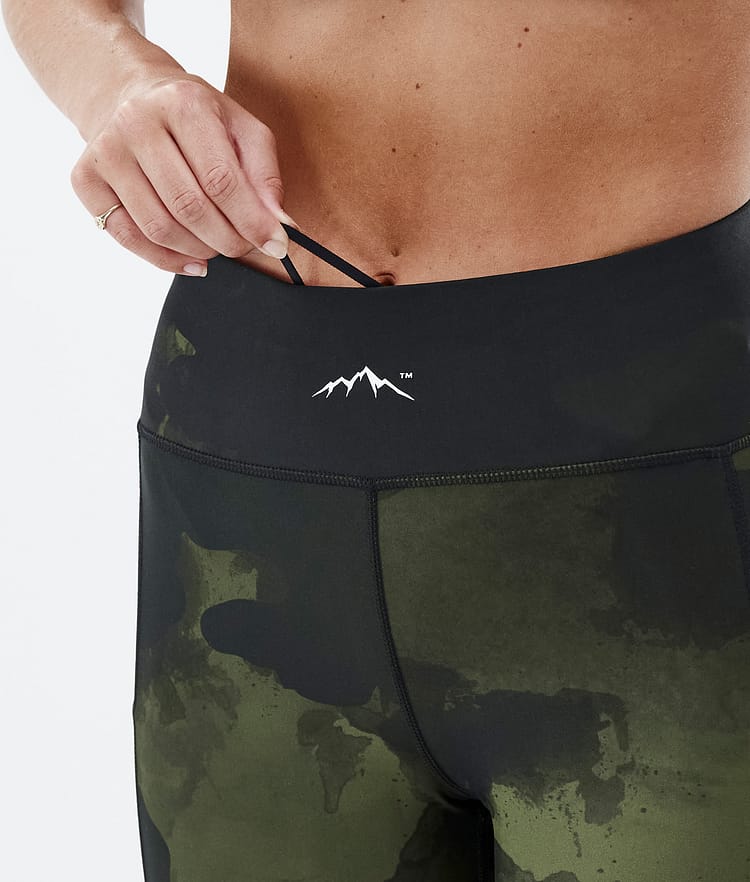 Dope Lofty Tech Leggings Women Green Camo, Image 6 of 8